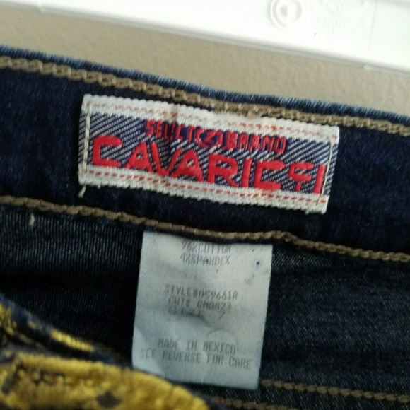 Cavaricci Gold Jeans - Picture 4 of 5